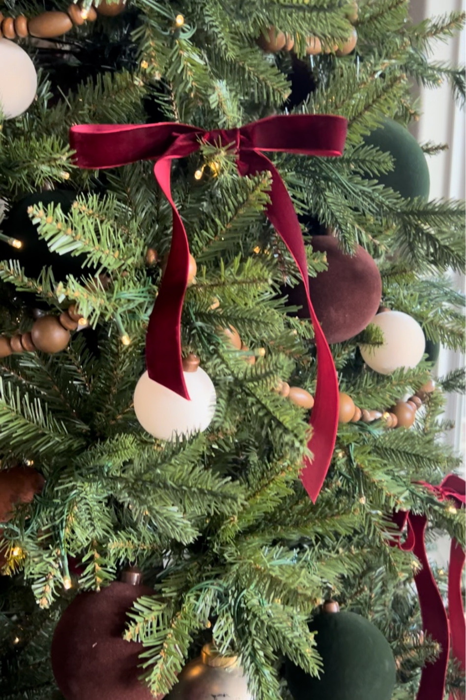 Christmas tree inspiration. Burgundy is the trend this season  

#LTKHoliday #LTKStyleTip #LTKHome