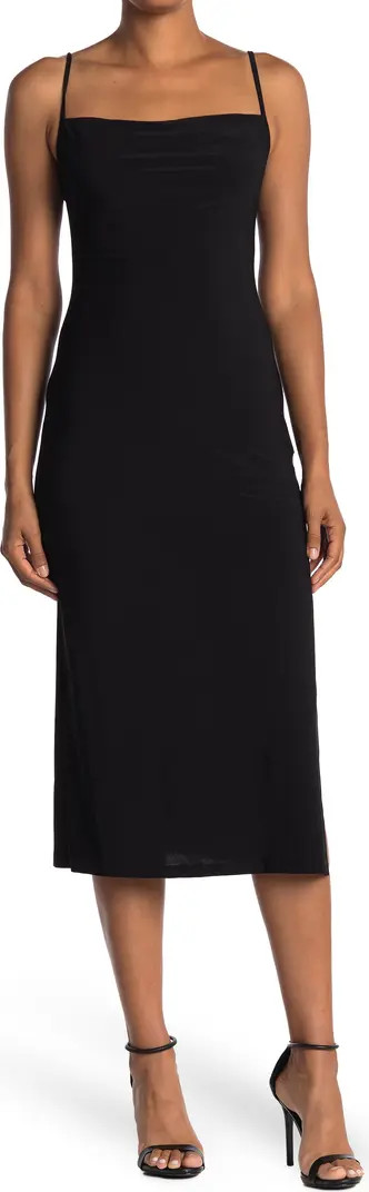 Scoop Neck Midi Dress | Nordstrom Rack