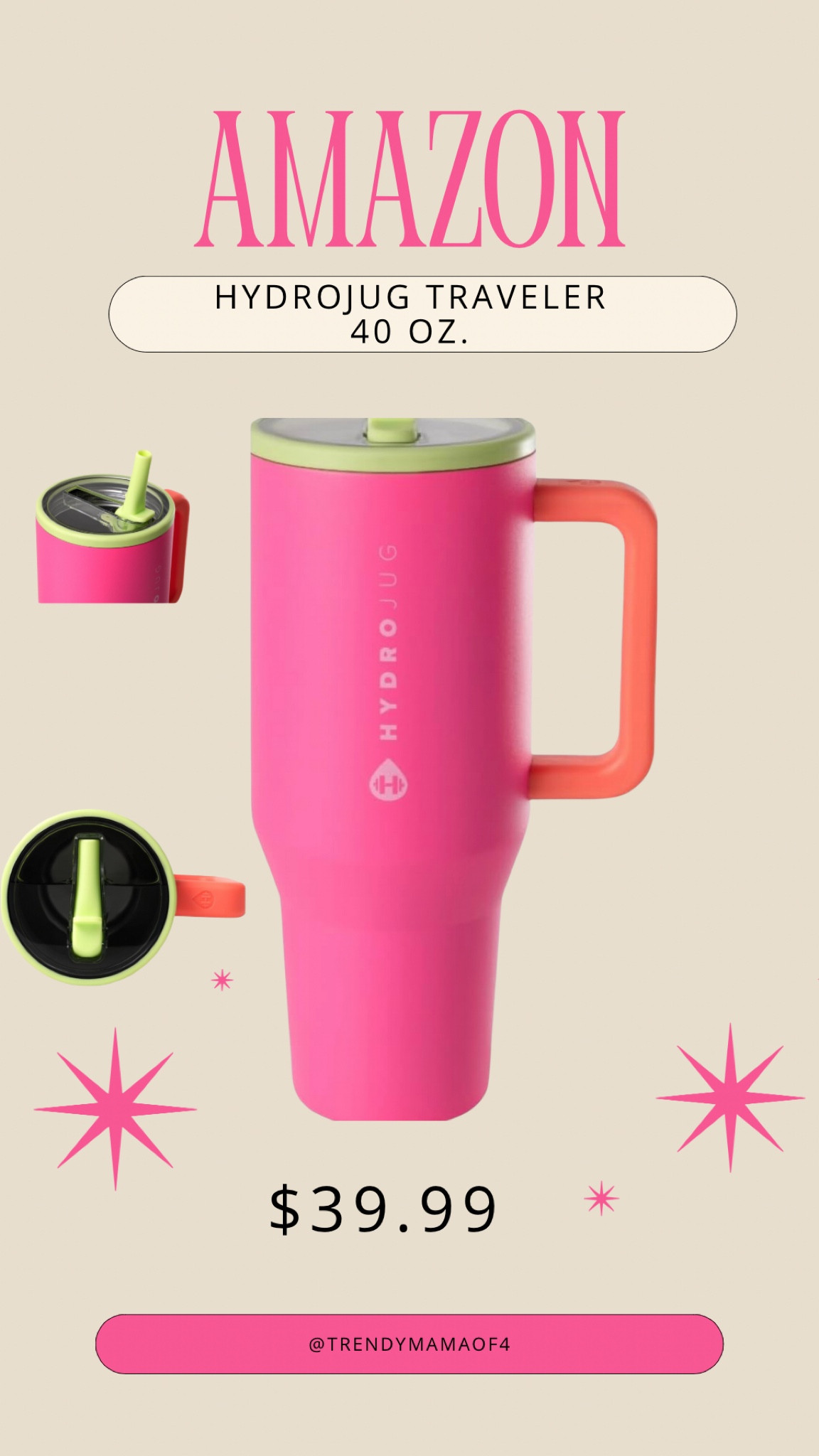 Hydrojug Traveler 40oz. New summer tumbler cup. #hydrojug #hydrojugtraveler #spillproof 

#LTKActive #LTKSummerSales #LTKFindsUnder50