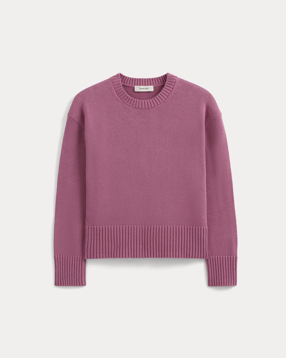 The Boxy Sweater in Everyday Cotton | Blue Indigo/Canvas Twist | Everlane