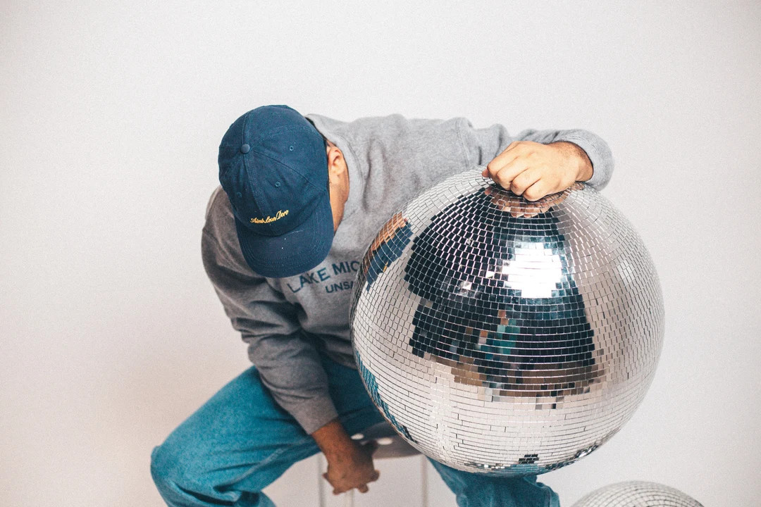 24 Inch Disco Ball Mirror Ball Large Disco Ball Funky 70s - Etsy | Etsy (US)