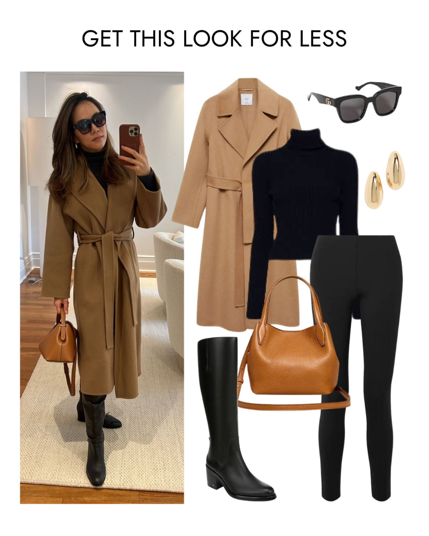 Keeping it cozy and chic this fall 🍂✨ Love this effortless vibe! Get the look for less with similar pieces!  #CasualChic #FallOutfitInspo #CozyVibes #EffortlessStyle #LookForLess #FallFashion #FallOutfit #Coat #Boots



#LTKItBag #LTKShoeCrush #LTKStyleTip