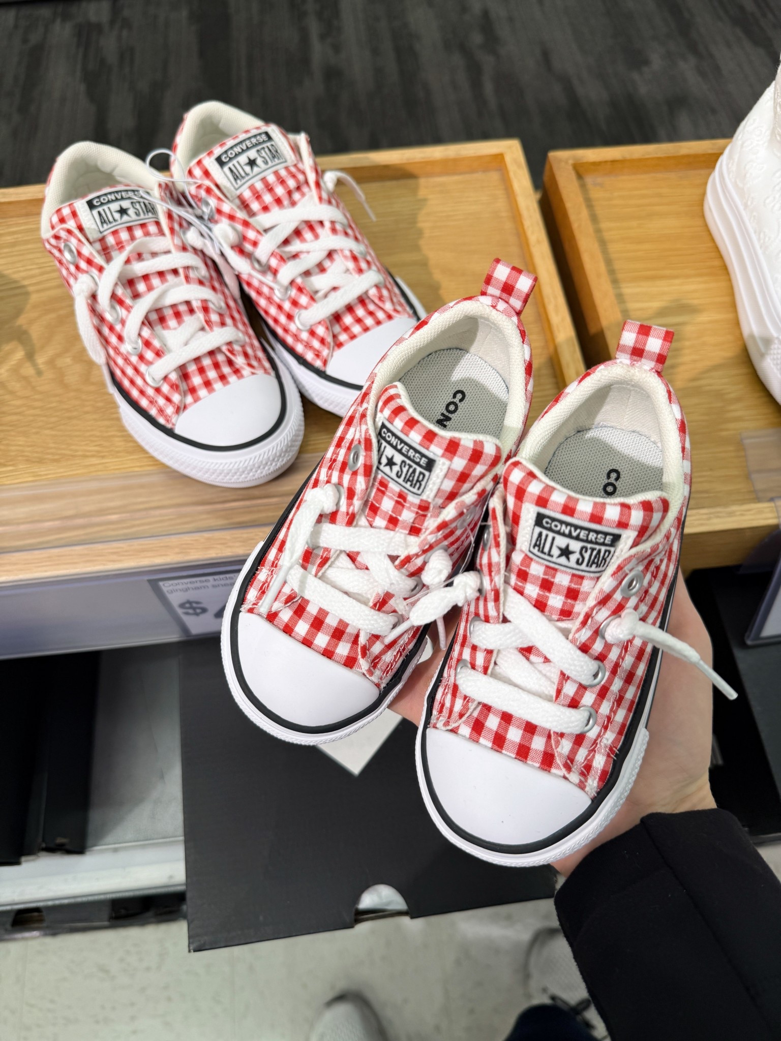 Matching gingham converse 

#LTKSeasonal #LTKmomlife #LTKKids