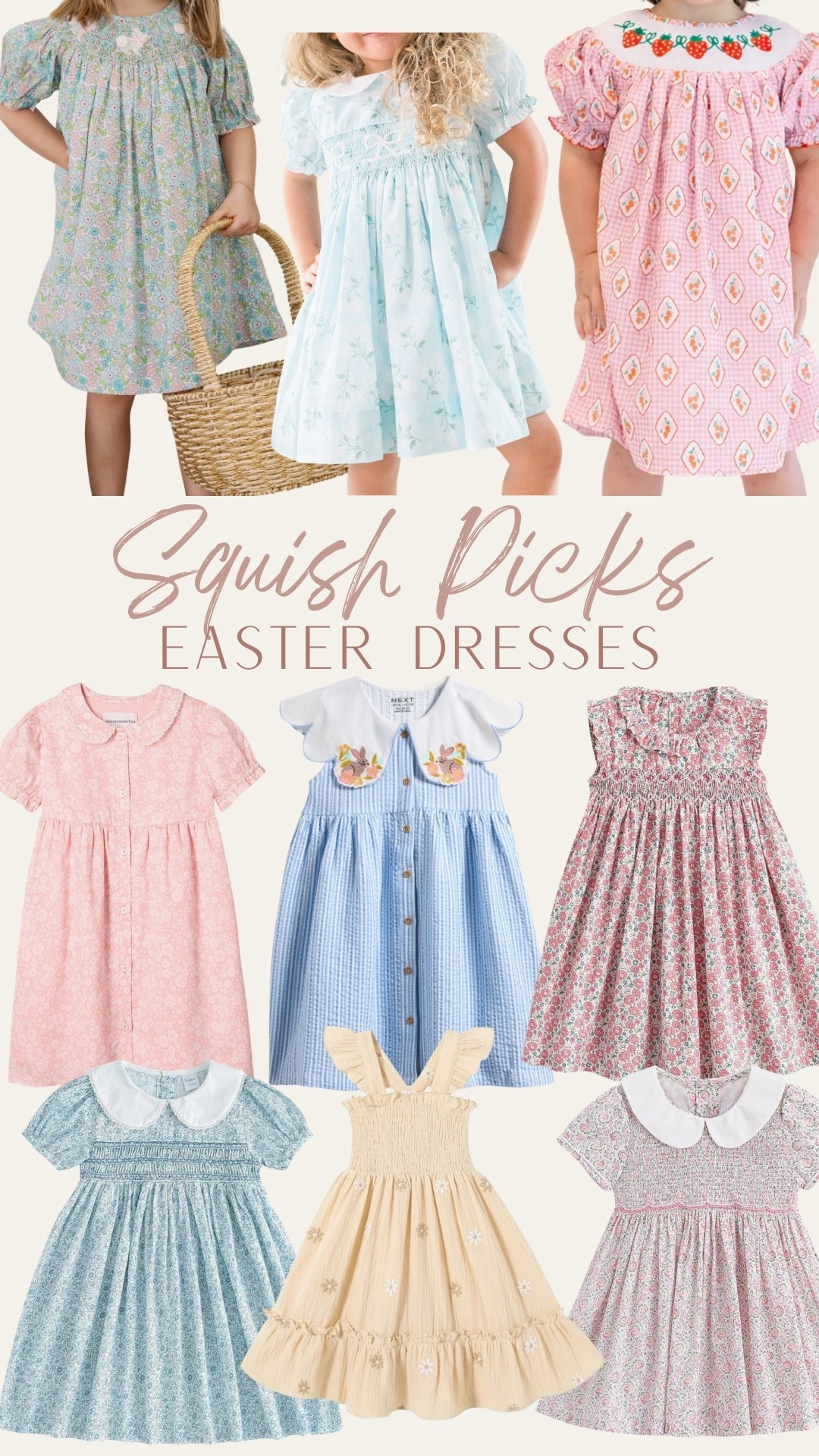 Easter dresses for girls

THEBLOOMINGNEST girls toddlers Easter dresses Amazon 

#LTKspringtrends #LTKSeasonal