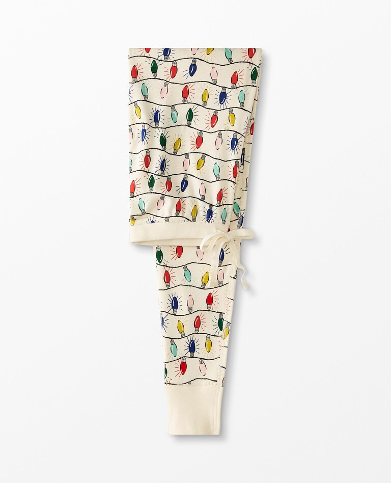 Women's Holiday Print Long John Pajama Pant | Hanna Andersson