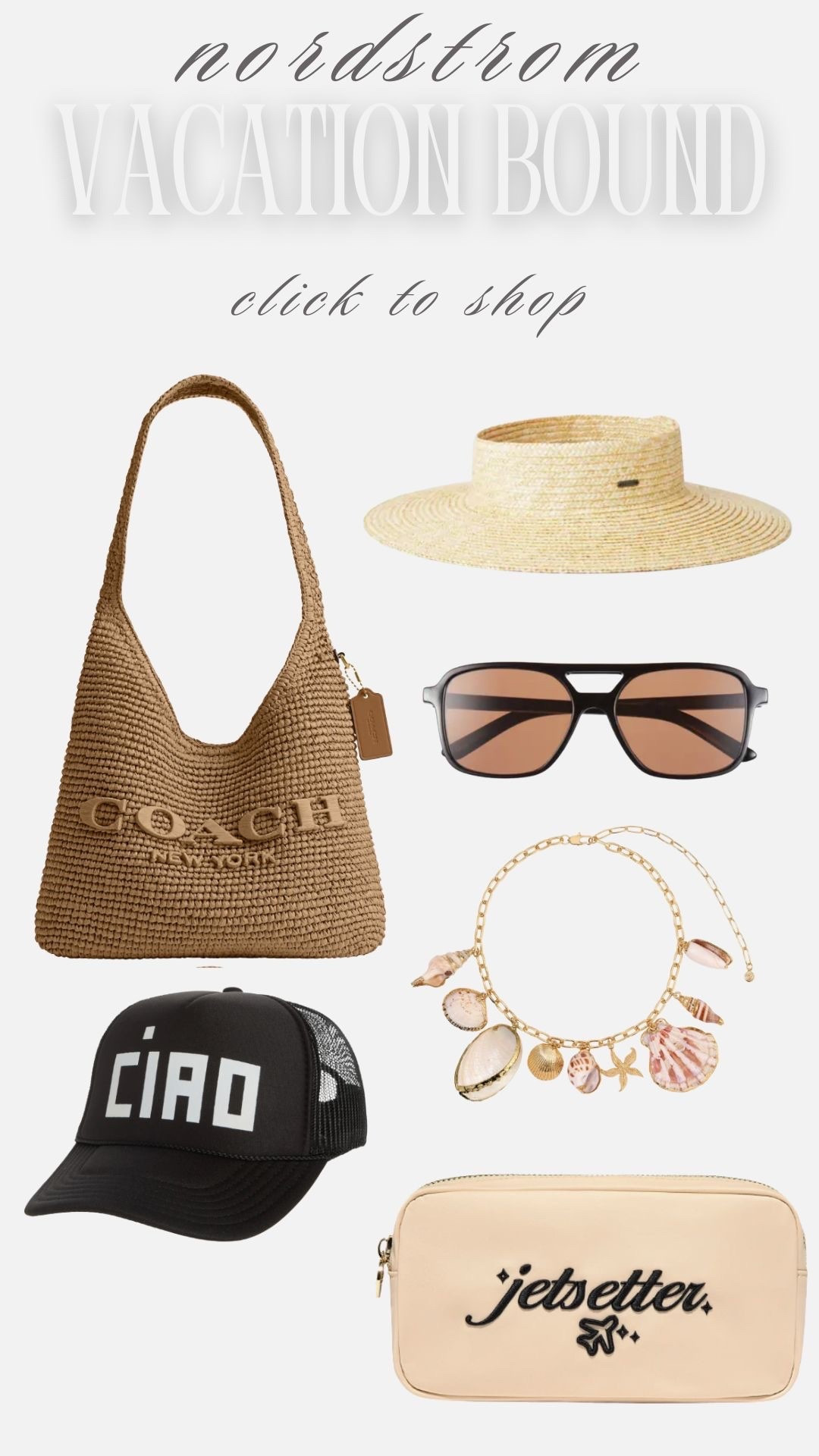 ✈️ Nordstrom vacation bound ✈️
Chic pieces that are suitcase ready and perfect for your next getaway 🌴☀️
#nordstromstyle #vacayready #resortwear #travelstyle #ltktravel #summerwardrobe

#LTKTravel #LTKstorytime