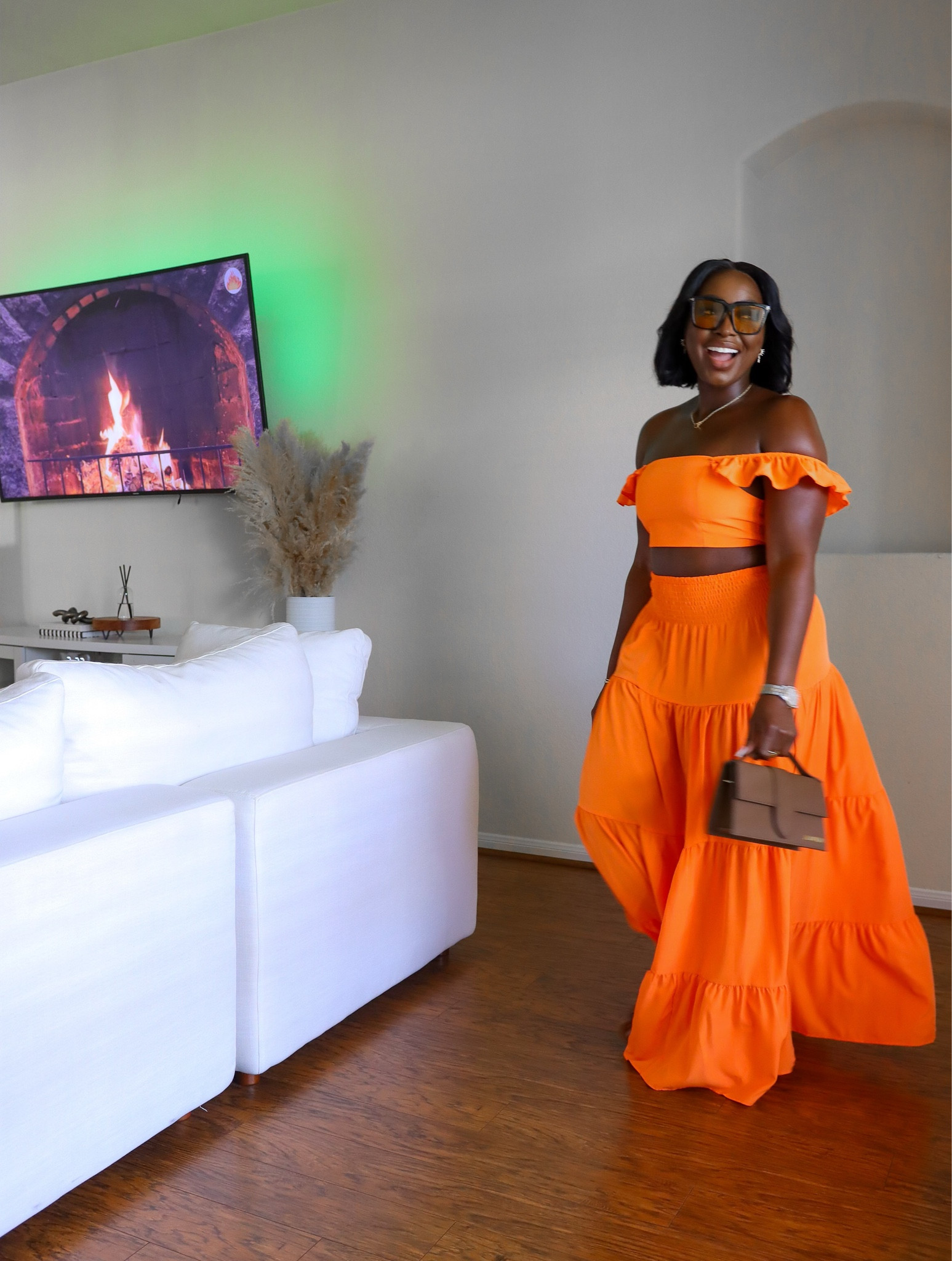 I know some of the country has started to transition to fall, but it’s still summer in Houston 🤪😆 wearing a size 

#LTKbeauty #LTKstyletip #LTKHoliday