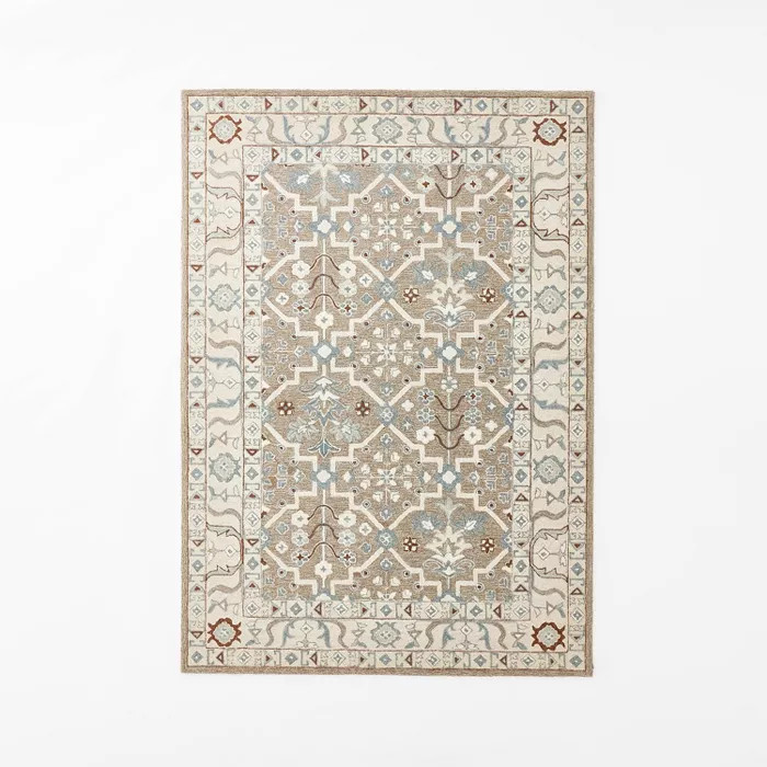 Tufted Persian Style Mushroom Rug Beige - Threshold™ designed with Studio McGee | Target