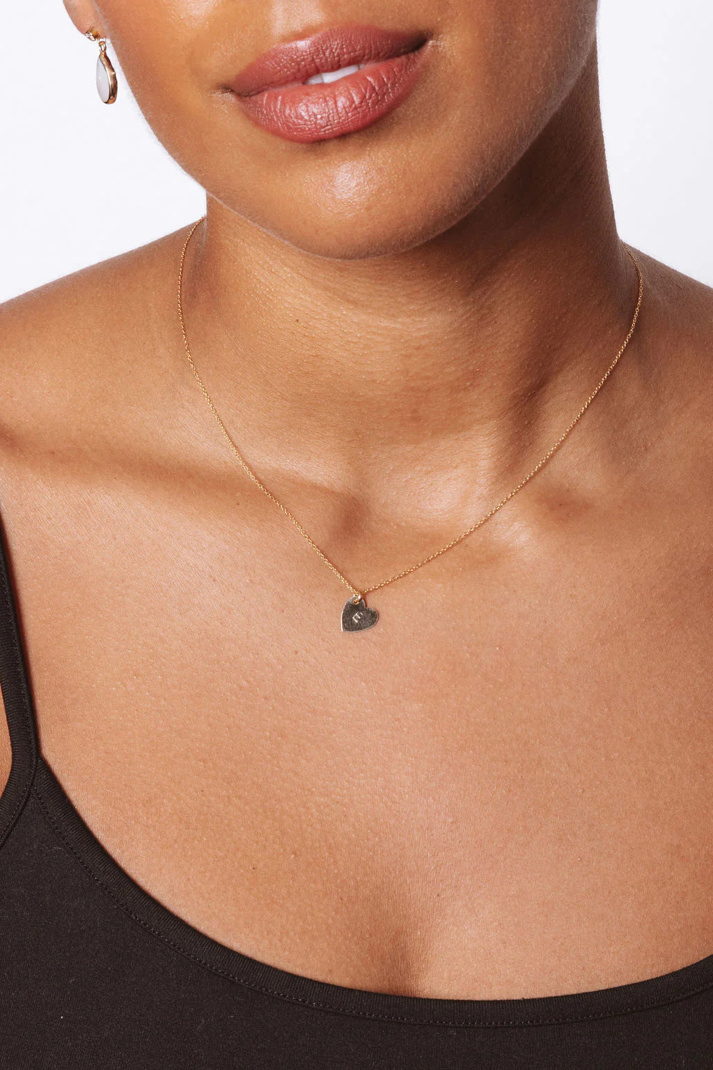 The First Layer - Sophia Initial Necklace | Set & Stones