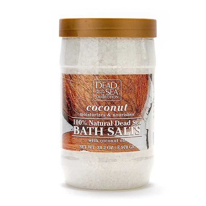 Dead Sea Collection Bath Salt with Coconut Oil to Moisturize and Nourish 34.2 oz | Amazon (US)