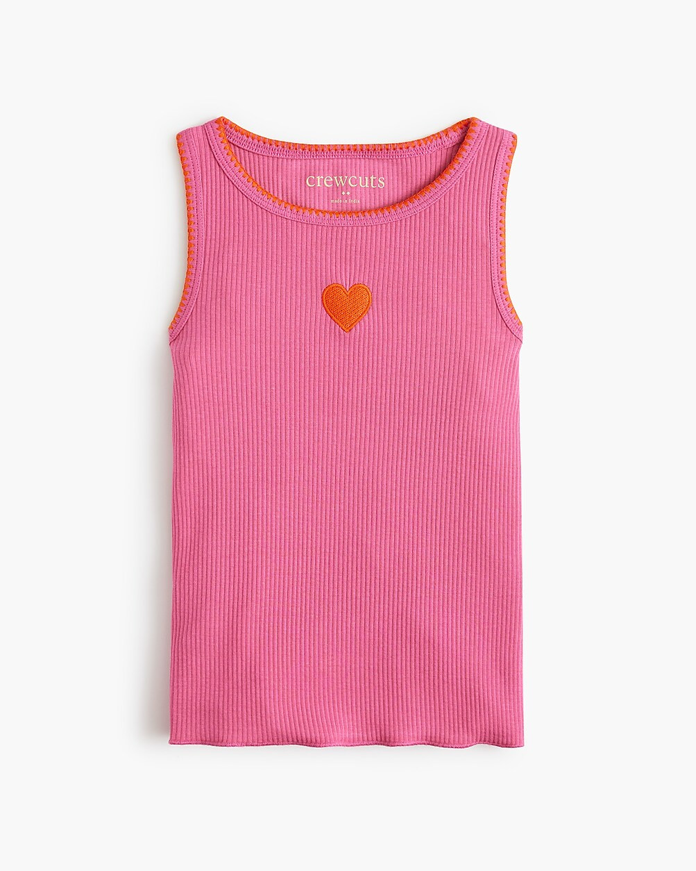 Girls' embroidered tank top | J.Crew Factory