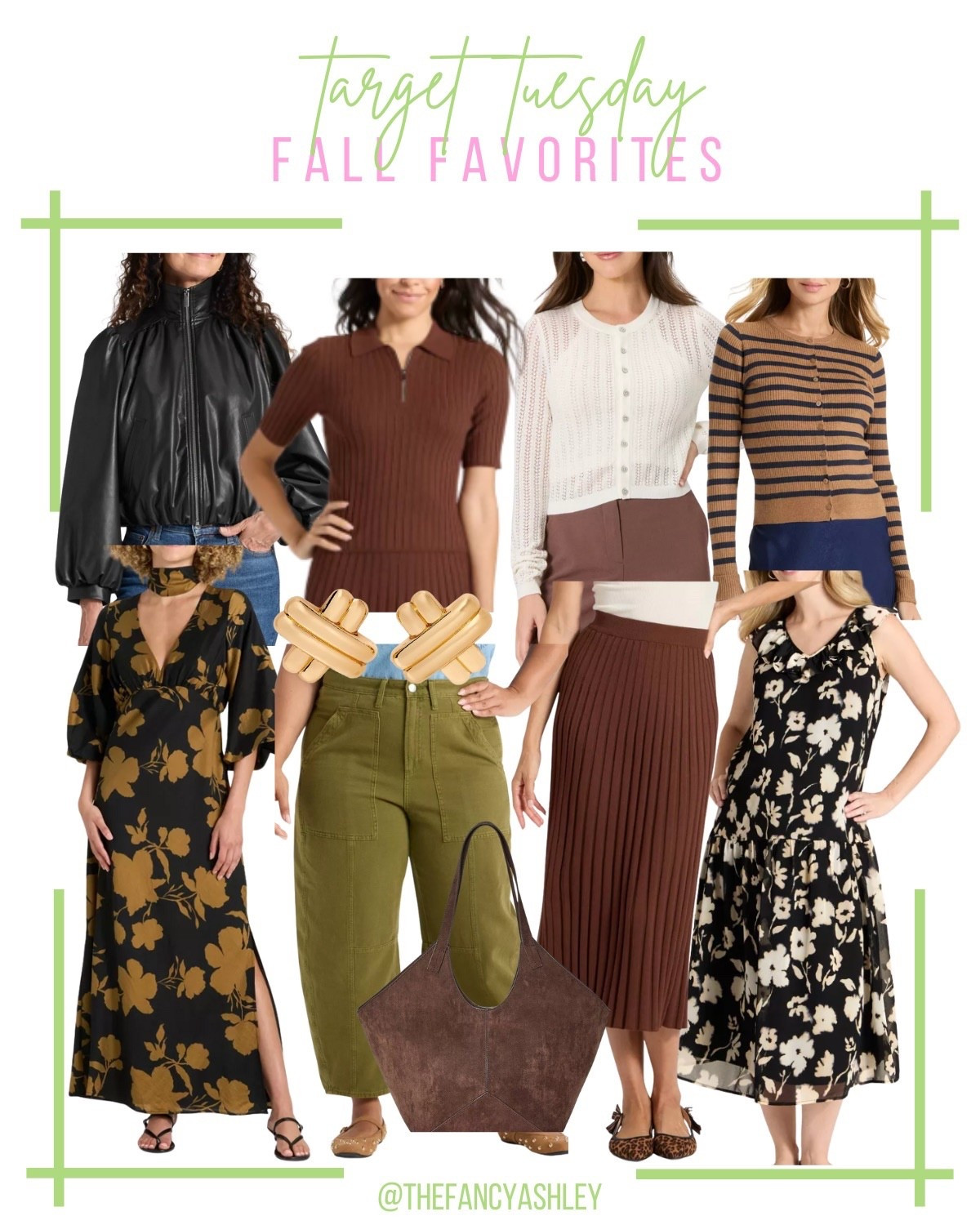 Target Tuesday fall favorites! Target's fall edit is comin’ in hot right now with all these new pieces dropping just in time for fall. Perfect staple pieces you can mix and match for endless looks - obsessed with the fall colors and prints, everything under $50!

#LTKFindsUnder50 #LTKStyleTip #LTKSeasonal