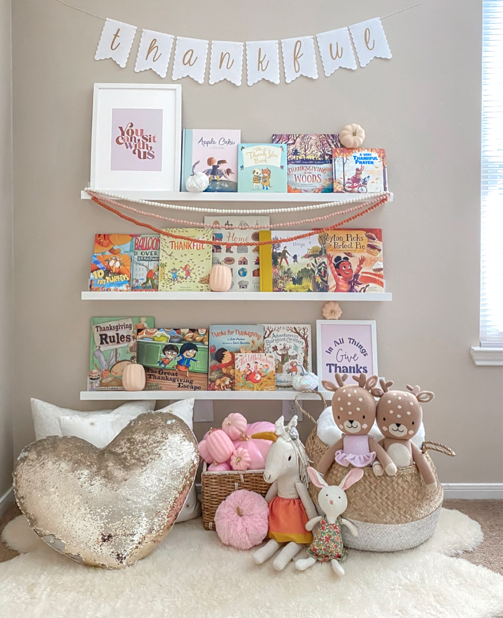 Thanksgiving Books & Bookshelves for kids 

#playroom #books #bookshelves #home #kidsdecor #thanksgiving 

#LTKHoliday #LTKfamily #LTKkids