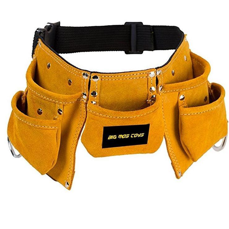 Big Mo's Toys Pretend Suede Tool Belt with Adjustable Strap | Target