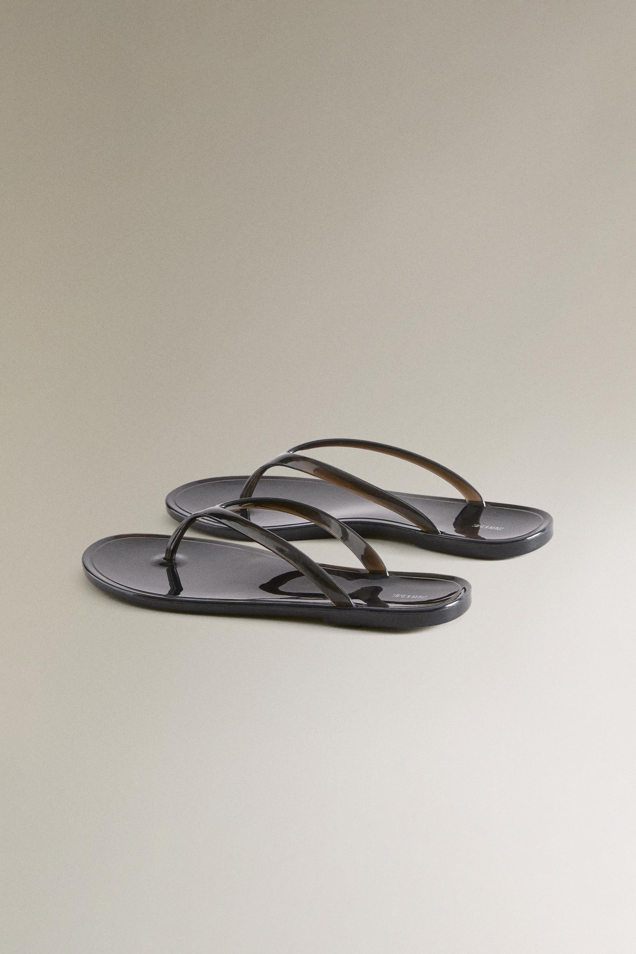 FLACHE JELLY-SANDALEN | Zara DE