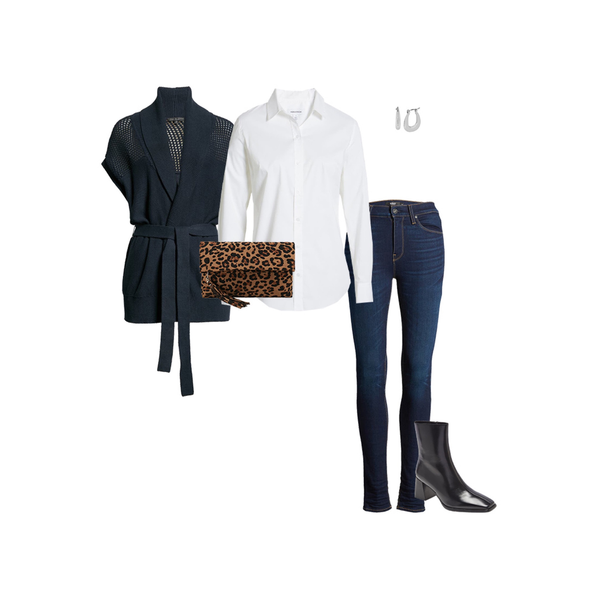 How to wear a cardigan: opt for a wrap style. 

A wrap style is flattering for many types of figures. If you have an hourglass shape, a belt will draw attention to your waist, for example, while if are a rectangle, you can create the illusion of a waist with your belt.

#40plusstyle #capsulewardrobe



#LTKfit