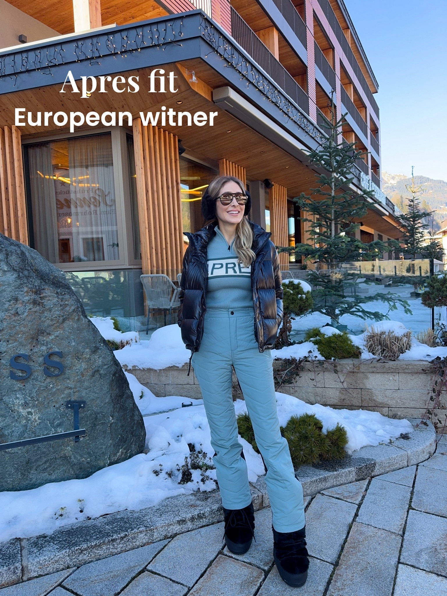Adorable ski/ Apres outfit 
This sweater is my top seller for 2 years in a row . 
Fit is beautiful, stretchy and comfortable 
Runs tts, wearing a size small 


#LTKSeasonal #LTKOver40 #LTKTravel