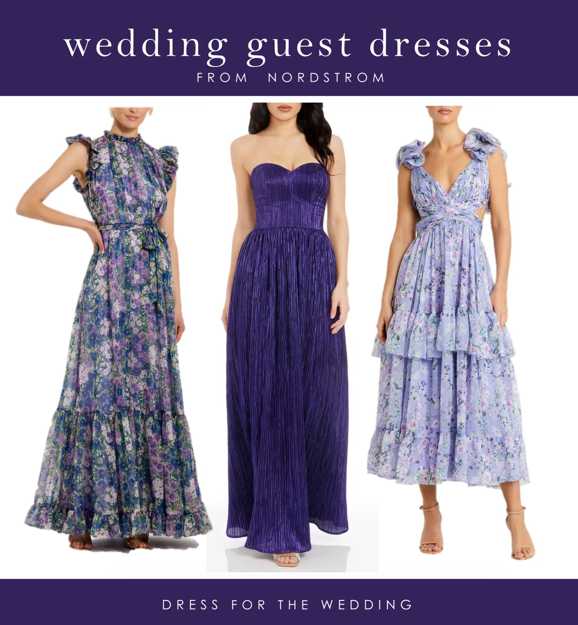 Spring fashion 
Wedding guest dress 
Spring dress 
Formal dress 
Purple dress
Midi dress 
Garden party dress code
April wedding 
May wedding 
June wedding attire
Afternoon wedding guest looks
Wedding guest outfit idea
Dress for the wedding 
Dress for a wedding 
Dress for wedding 
Bridesmaids dress 
Maxi dress 
Mac Duggal dress 
Strapless gown 
Spring formal 
Cocktail dress 
Engaged, planning a wedding or attending several weddings? Dress for the Wedding is a curated wedding shopping site. Follow us on the LIKEtoKNOW.it shopping app to get the product details for this look plus sale alerts on wedding attire, cute dresses under $100, ideas for wedding guest outfits, plus wedding decor and gift ideas! 

#LTKWedding #LTKParties #LTKSeasonal