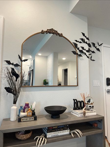 Entryway Halloween decor from Amazon, affordable Halloween decor for the home 

#LTKstyletip #LTKHalloween #LTKunder50