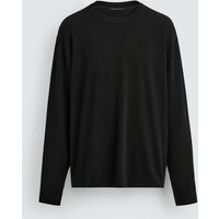 Zara - Viscose Blend Sweater - Black - S - Man | Zara US