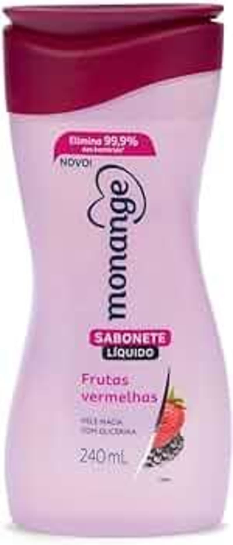 SABONETE LIQUIDO MONANGE FRUTAS VERMELHAS 240ML | Beleza Na Web (BR)