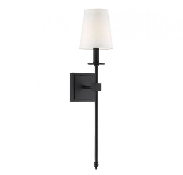 Barrett 1 - Light Dimmable Wallchiere in Matte Black | Wayfair North America