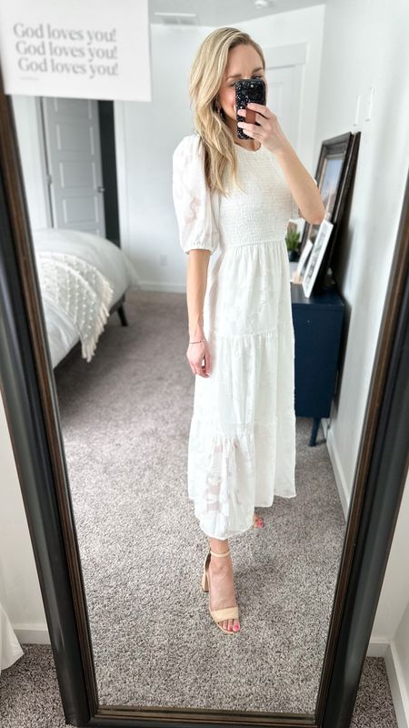 White spring dress from Amazon!

Size: Small 
TTS

spring dress / dresses / Easter dress / Amazon fashion / affordable fashion 

#LTKstyletip #LTKunder50 #LTKSeasonal