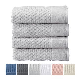 Great Bay Home Cotton Textured Towel Set | Target