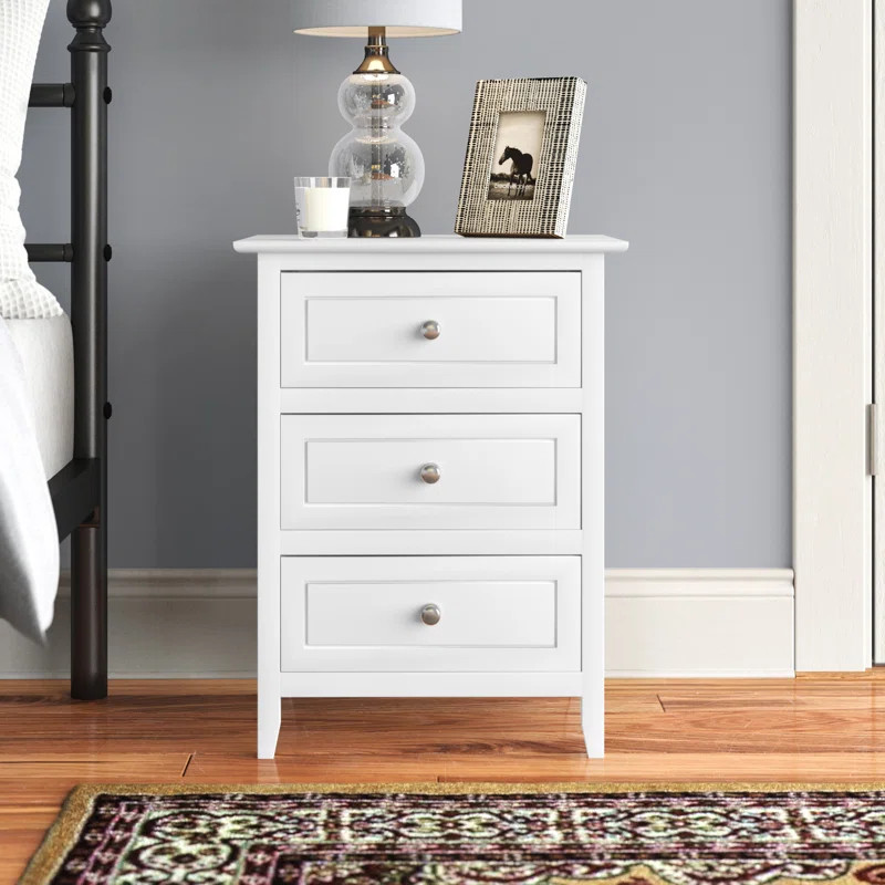 Santaana Solid + Manufactured Wood Nightstand | Wayfair North America
