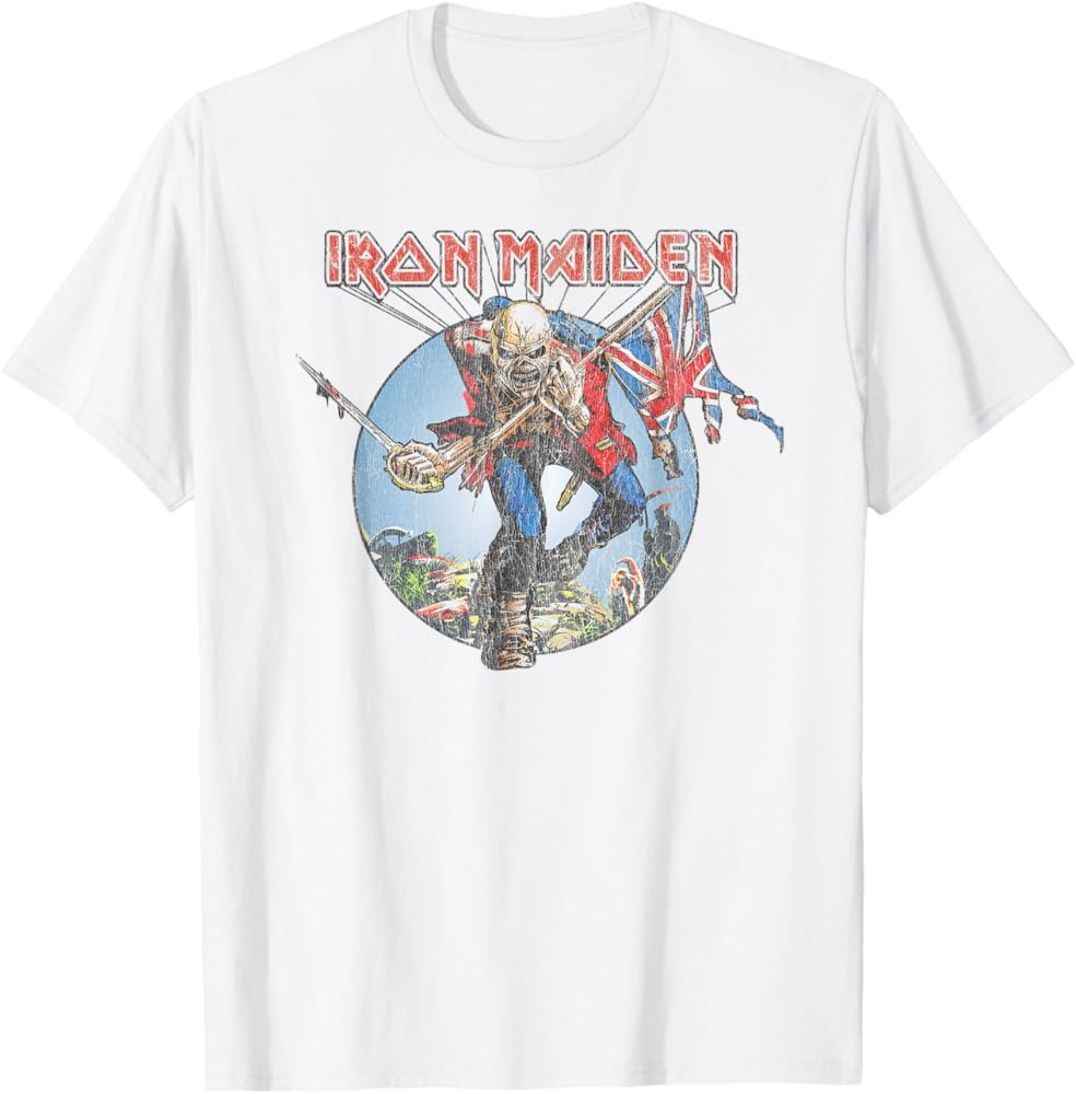 Iron Maiden - Burst Trooper T-Shirt | Amazon (US)