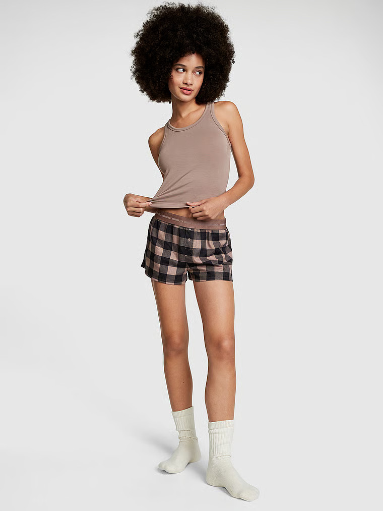 Velvet Boxy Sleep Shorts | Victoria's Secret (US / CA )