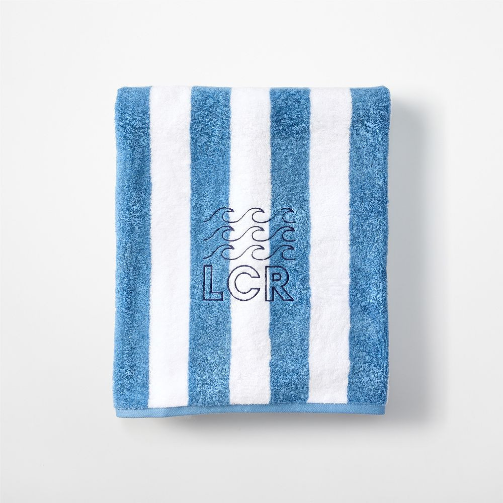 Cabana Stripe Towel | Mark and Graham