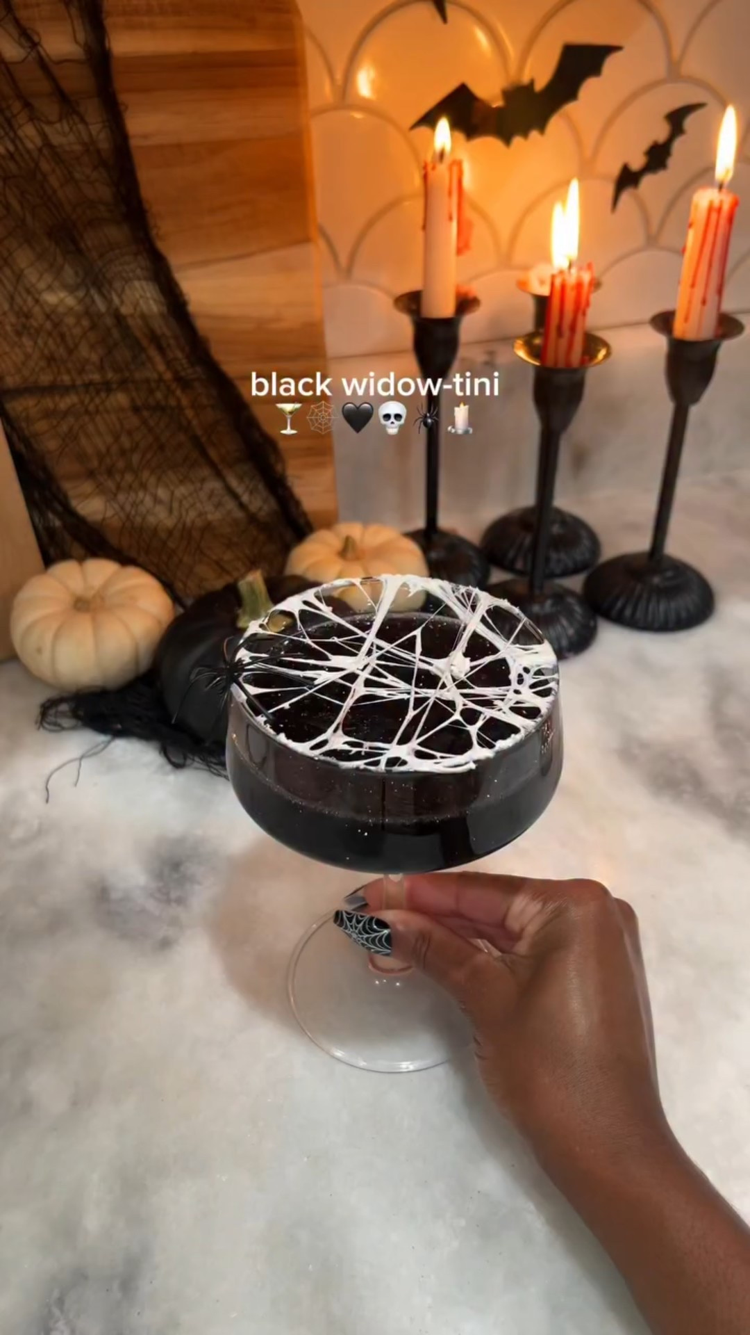 black widow tequila martini 🕷️🕸️🖤 ***activated charcoal can interfere with medication***
♡
♡
♡
#fallvibes #cozyathome #cozyvibes #spookyseason #spookyszn #fallseason #cocktail #cocktails #drinks #halloweendrinks #blackgirltiktok #cocktailrecipes #fallaesthetic #autumnvibes #halloween #sahm #fyp #fallrecipes #fallfood #spookytreats #autumnrecipes #mocktail #tequila #tequilareposado #cozytom #comfortfood #donjulio #easydrinkrecipe #foodporn
