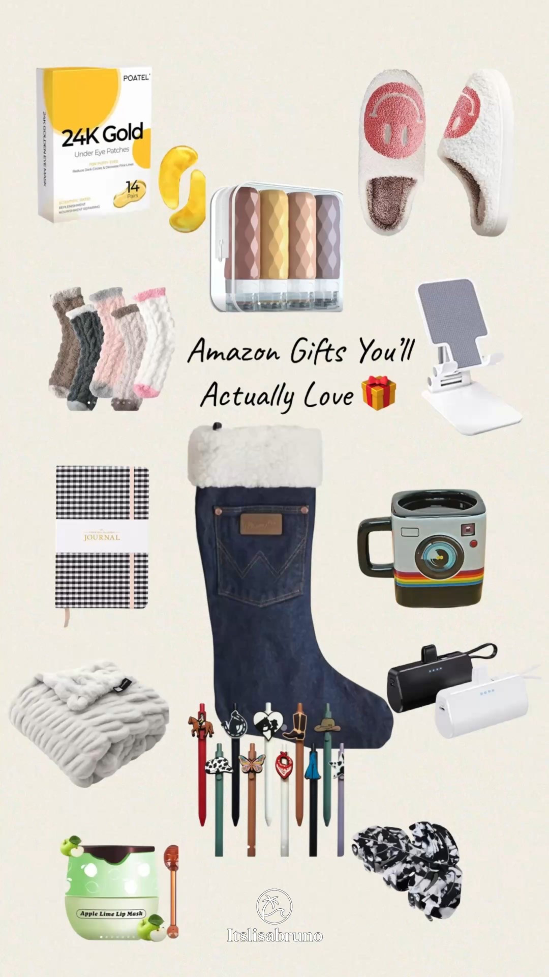 Amazon gift guide sneak peek 🎁
All under $25 — cozy, useful, and fun stocking stuffers your friends & family will actually love 🖤

Shop my Amazon holiday picks below!

#ltkholiday #ltkfinds #ltkshopping #amazonfinds #ltkstyle #ltkhome #giftideas #stockingstuffers


#LTKHoliday #LTKSeasonal #LTKGiftGuide