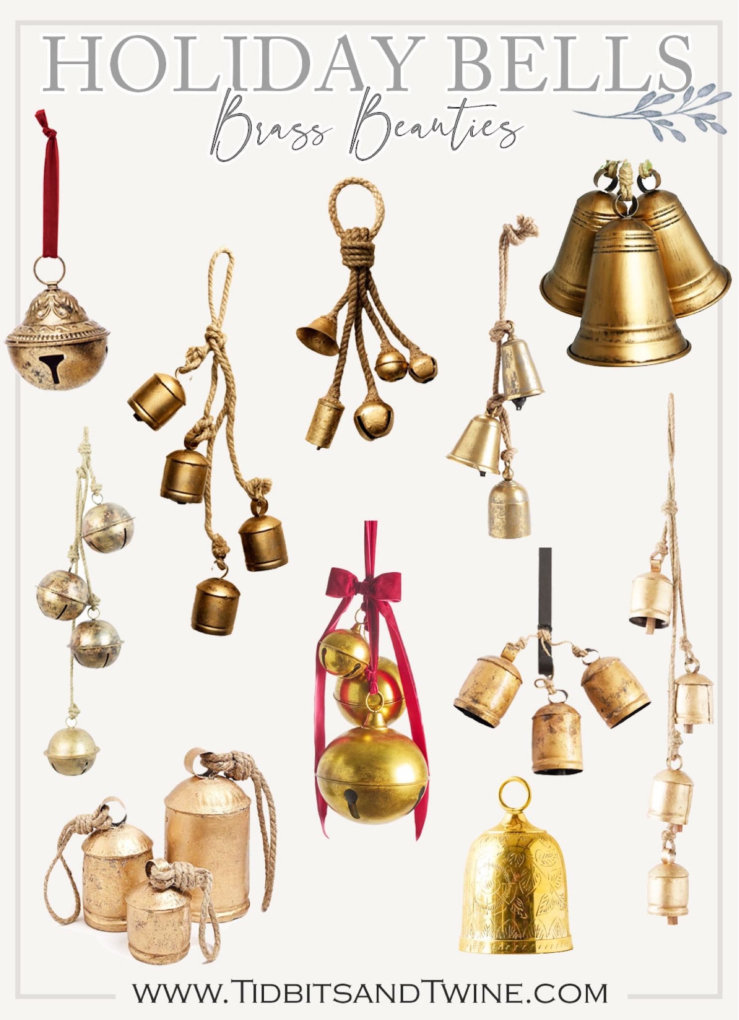Holiday bells for the home!!

#LTKHoliday #LTKHome #LTKSeasonal