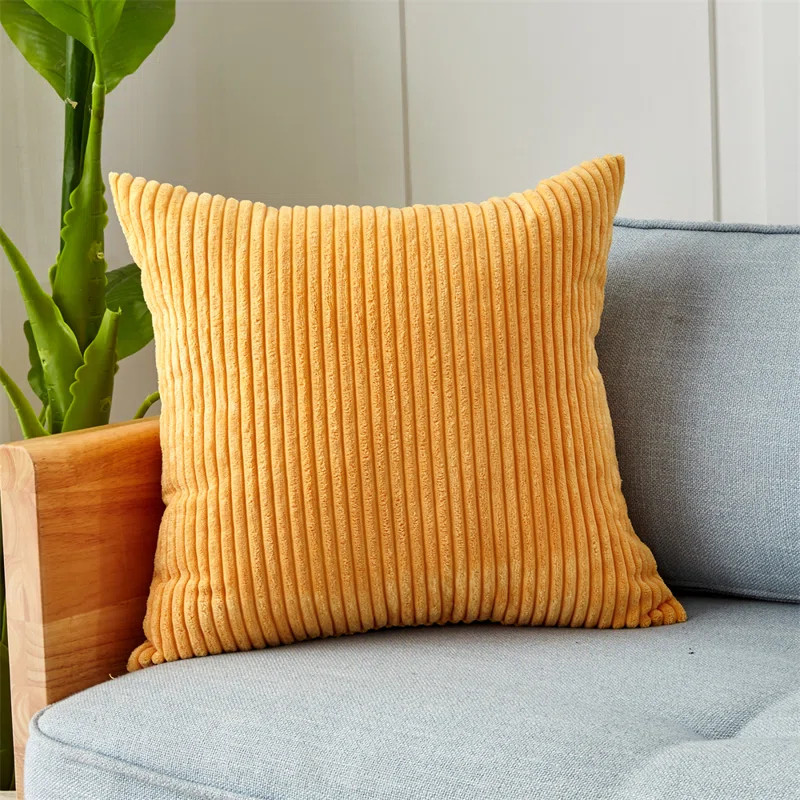 ZT34 Textured Reversible Throw Pillow | Wayfair North America