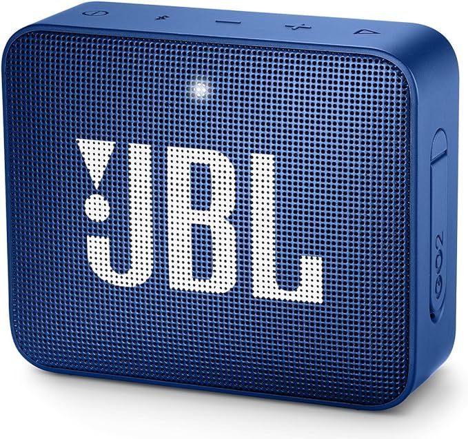 JBL GO2 - Waterproof Ultra Portable Bluetooth Speaker - Blue | Amazon (US)