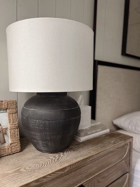 This pottery barn table lamp is large and has great texture in the finish  

#LTKfamily #LTKSeasonal #LTKhome