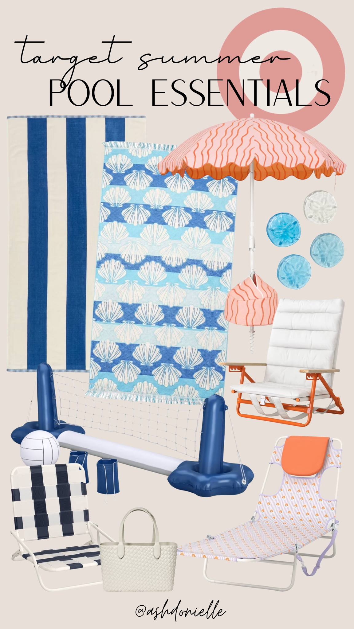 Target summer pool essentials

pool floats and loungers
outdoor pool furniture setup
poolside drink accessories
waterproof bluetooth speakers
pool towels oversized
inflatable pool games
pool storage bins outdoor
sunscreen and sun care
poolside snack trays
outdoor shade umbrellas

#LTKSwim #LTKSaleAlert #LTKSeasonal