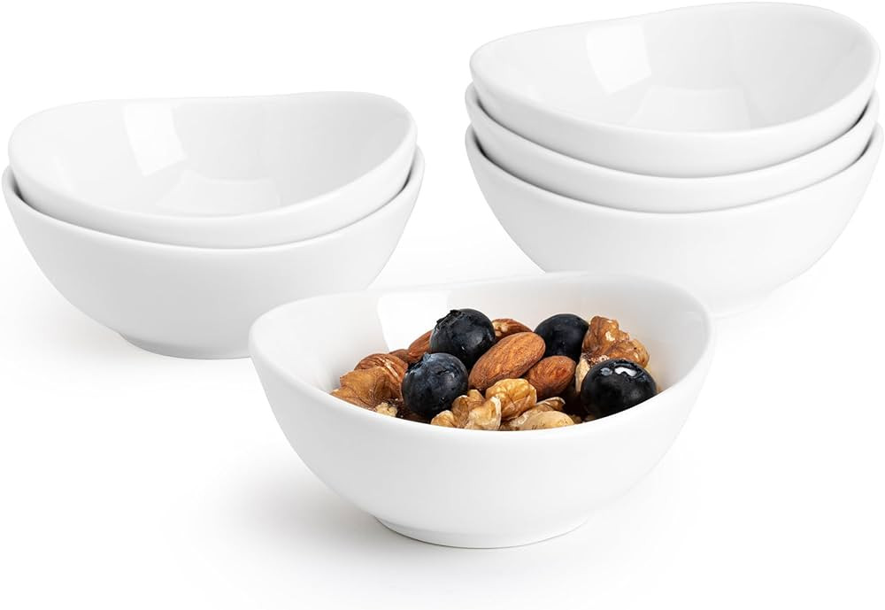 Sweese 4 Inch Porcelain Small 4 oz Bowls for Sauce | Charcuterie | Dipping | Snack | Condiment | ... | Amazon (US)