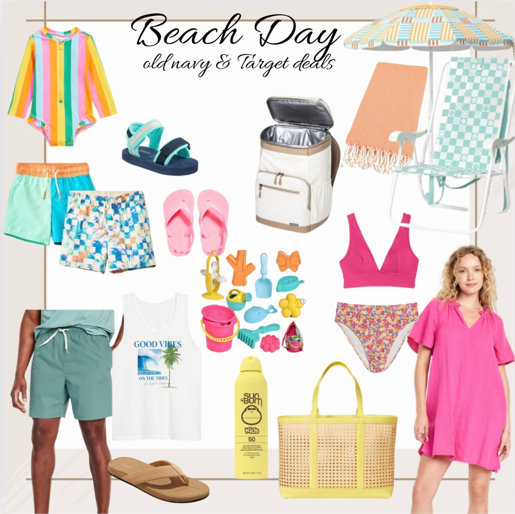 Beach Day ☀️🕶️🌊 
Need something to do ? Beach Day with the family 💁🏼‍♀️ Old Navy and Target have some of the greatest deals for this summers fun! #sunnyday #funday 

#LTKfamily