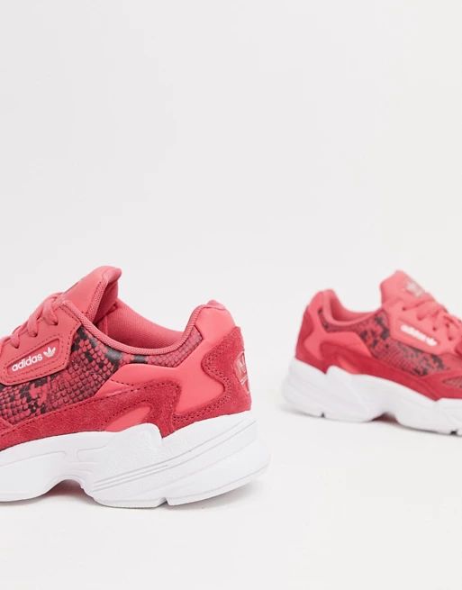 adidas Originals falcon sneakers in red | ASOS (Global)