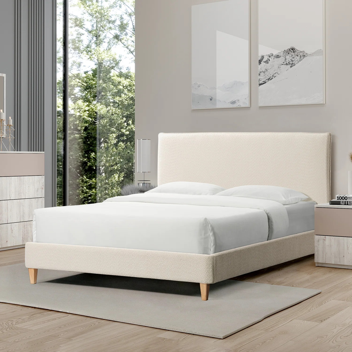 Leicia Upholstered Platform Bed | Wayfair North America