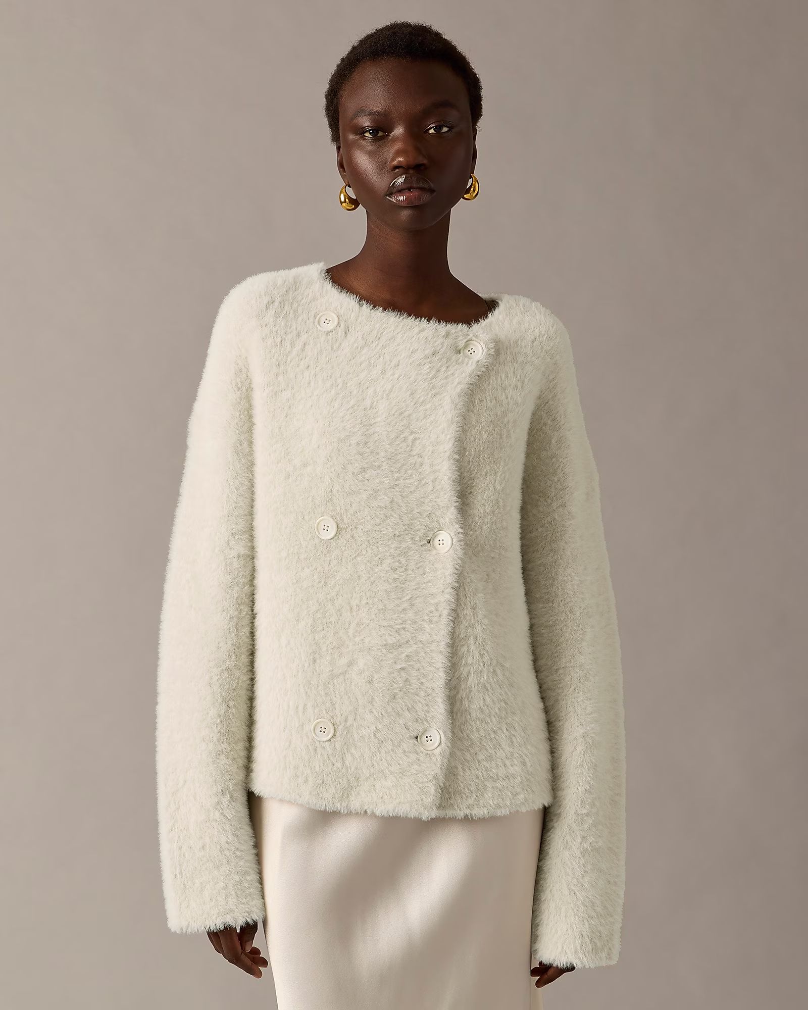 Collection oversized double-faced wool-blend jacket | J.Crew US