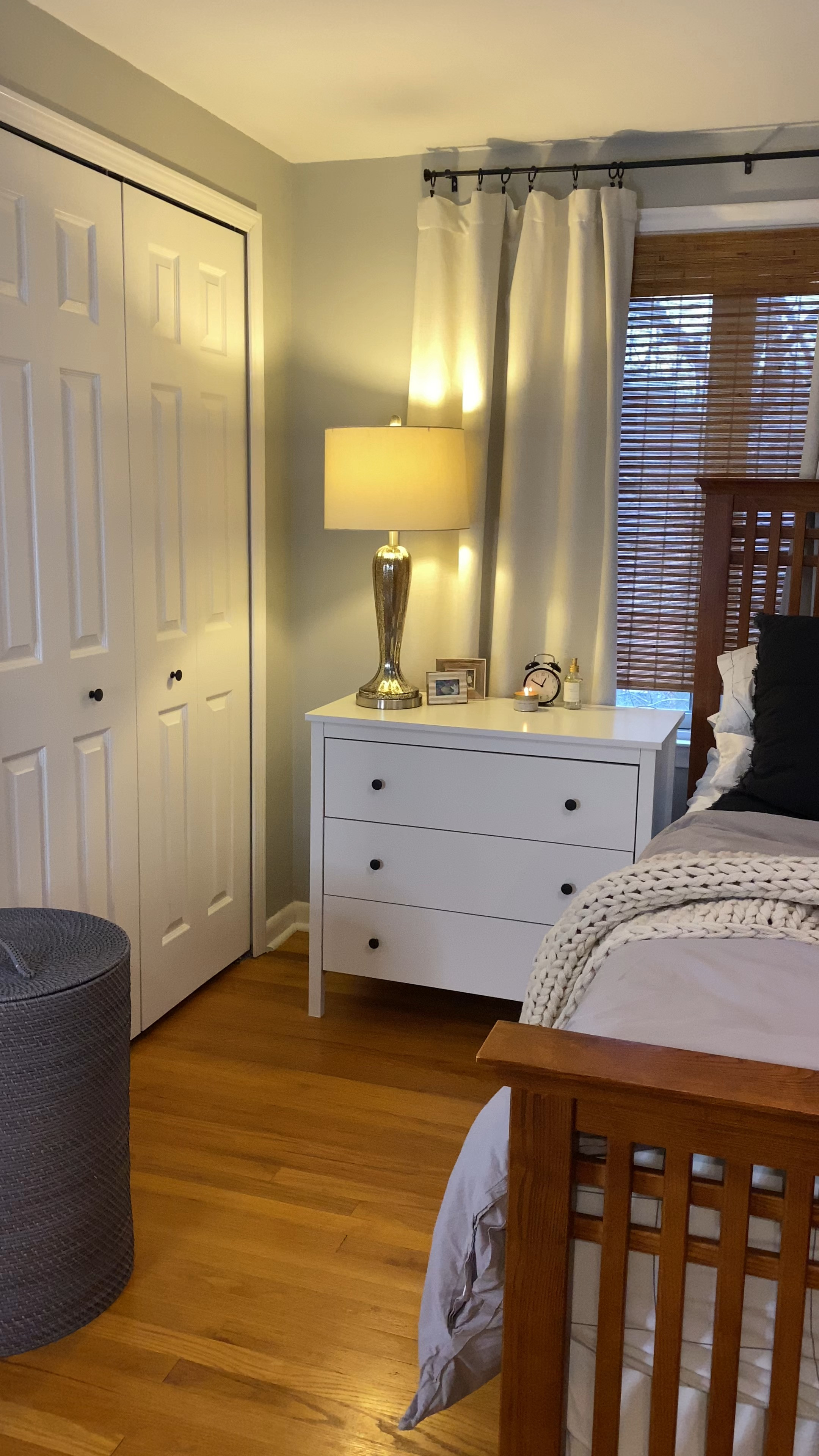 Do one thing that will improve your sleep. 😴
Over the last few years, slowly making changes to my bedroom and sleep habits has made a world of difference! This year we invested in a new mattress and I have been going to bed earlier. Anyone else a recovering night owl? 🦉 

#bedroom #sleephabits #cozybedroom #bettersleep #bedtimeroutine
 

 #LTKmomlife #LTKselfcare #LTKOver40