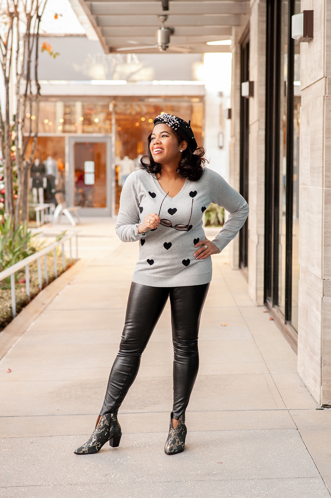 Obsessed with this outfit for fall accessorized with a beret!🤍

Fall outfit inspo. Fall outfit ideas. Beret. Leather pants. 

#LTKstyletip #LTKSeasonal #LTKHoliday