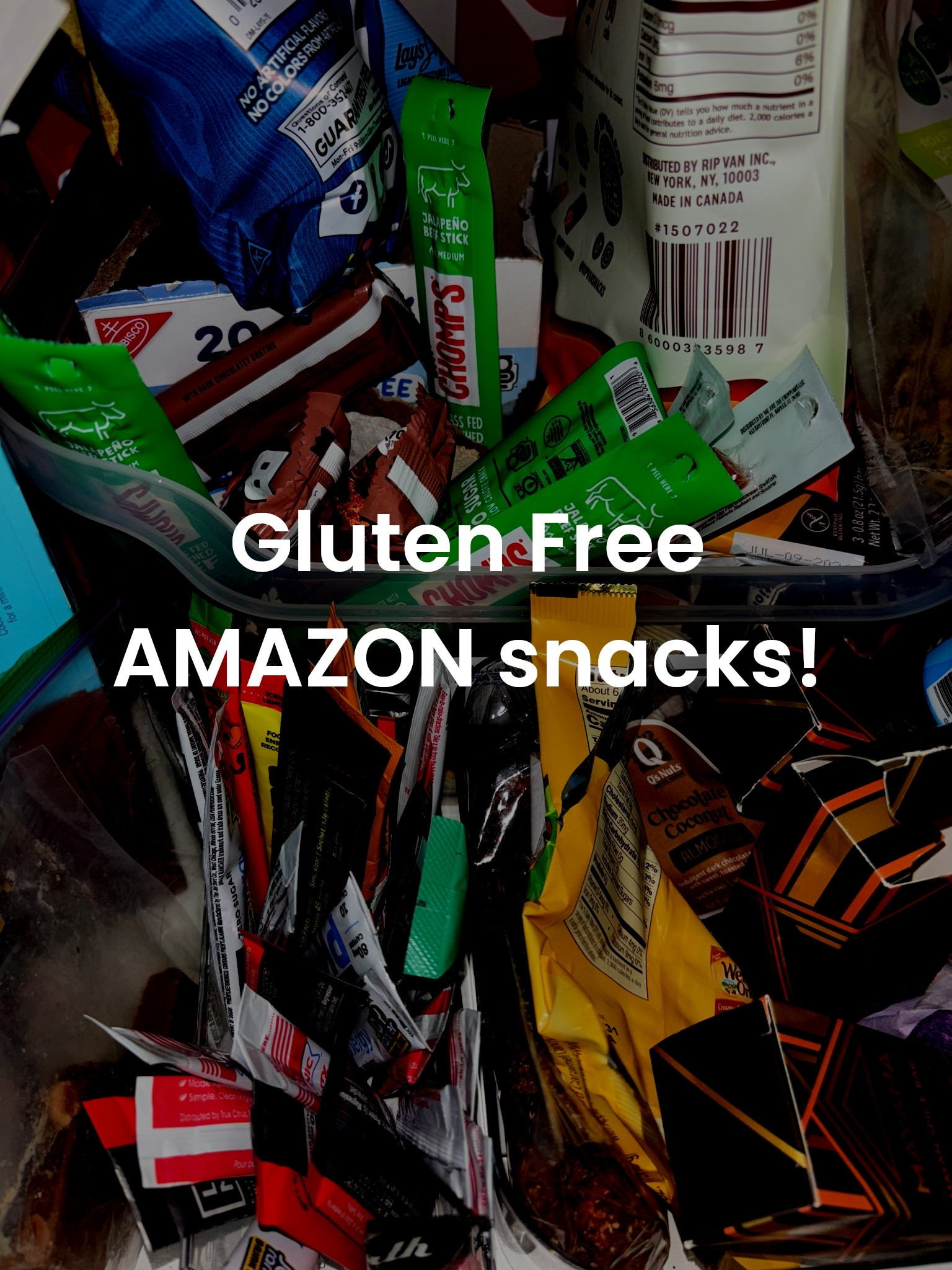 All my go to Amazon Snacks! 
