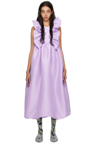 Kika Vargas - Purple Whitney Maxi Dress | SSENSE
