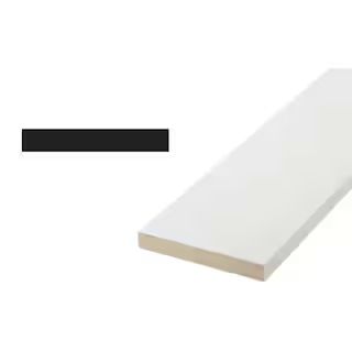 1x6 11/16 in. x 5-1/2 in. x 96 in. Medium Density Fiberboard S4S Moulding Board | The Home Depot