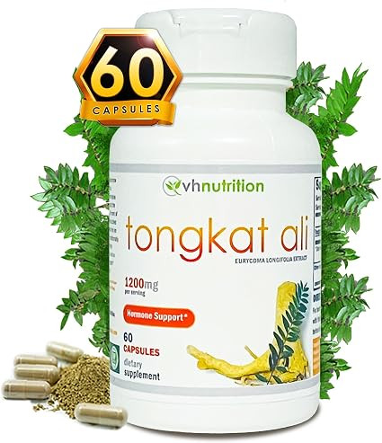 TONGKAT ALI | Extra Strength Hormone Support for Men* | 200 to 1 Blend Standardized Eurycoma Long... | Amazon (US)